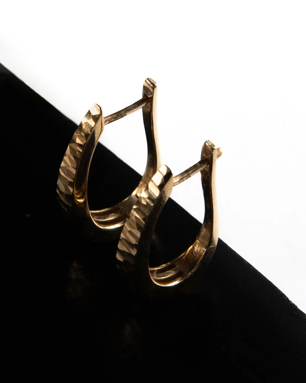 Drop Hoop Earrings - Image 4