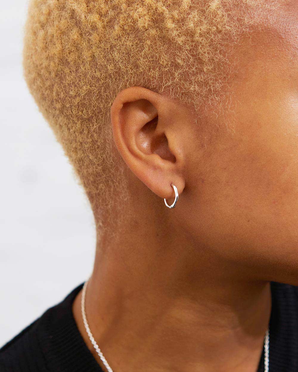 Huggie Hoop Earrings - Image 3