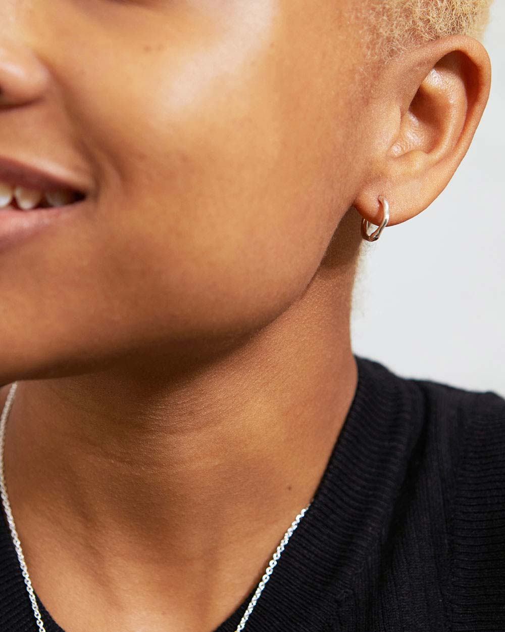 Huggie Hoop Earrings - Image 4