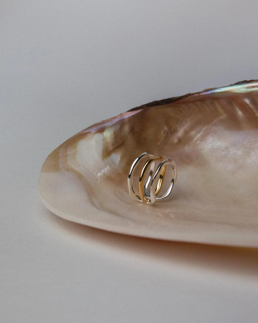 Lava Adjustable Stripe Ring - Image 4