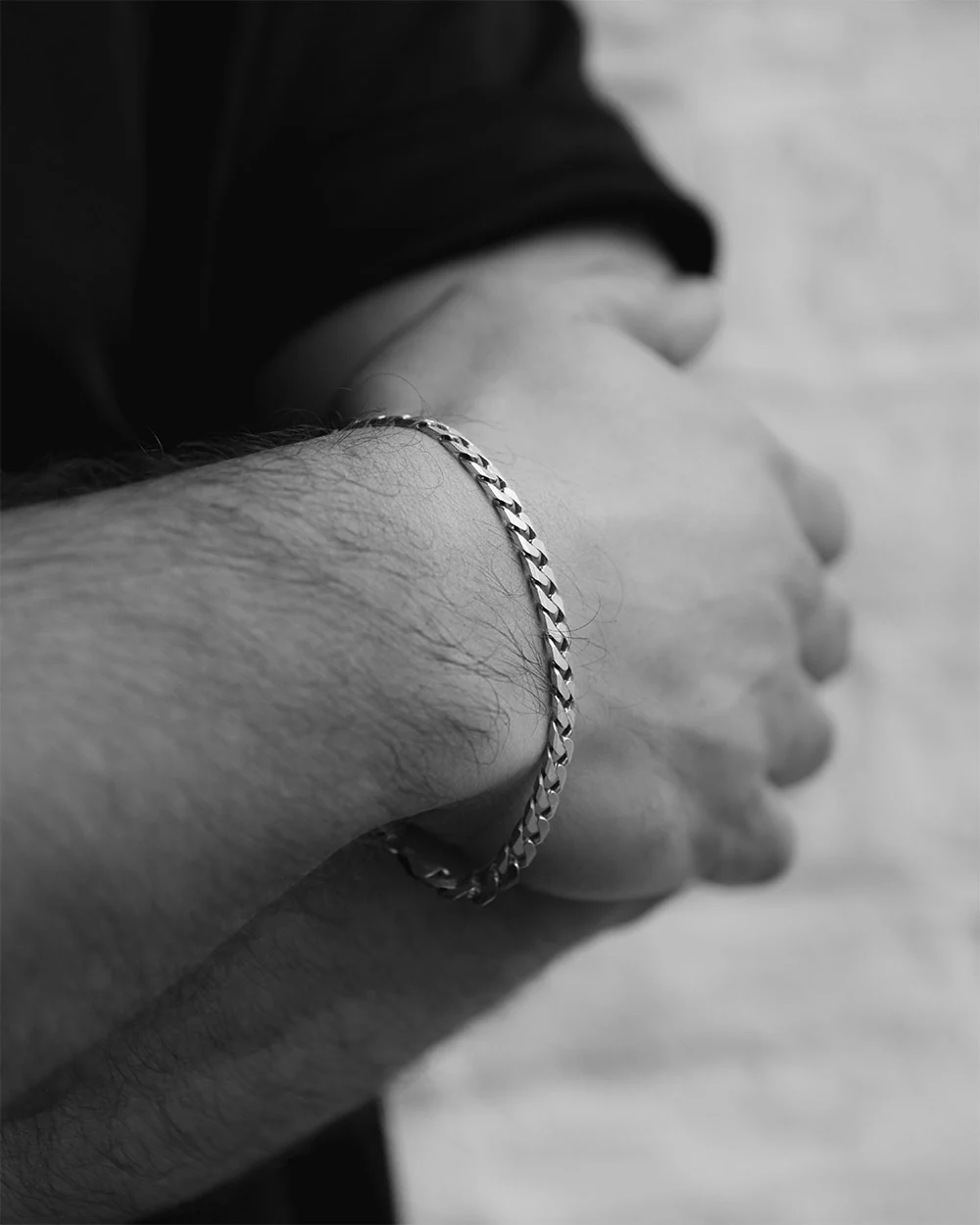 Heavy Curb Bracelet - Image 4
