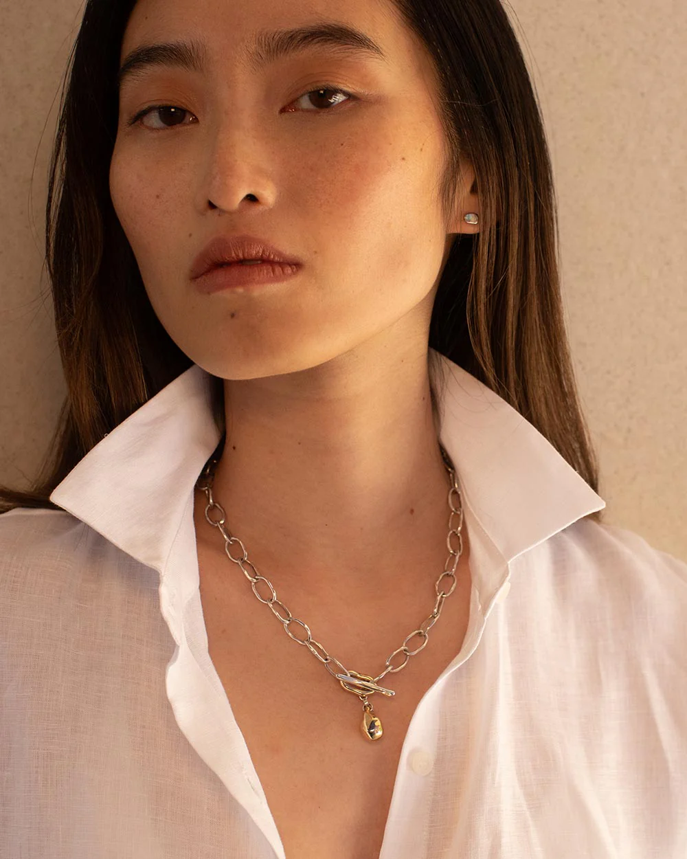 Molten Chain Necklace - Image 5