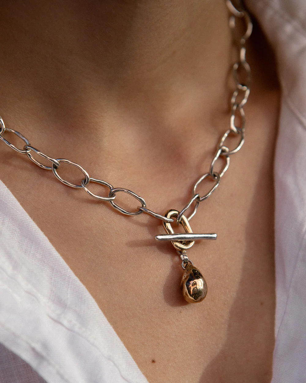 Molten Chain Necklace - Image 8