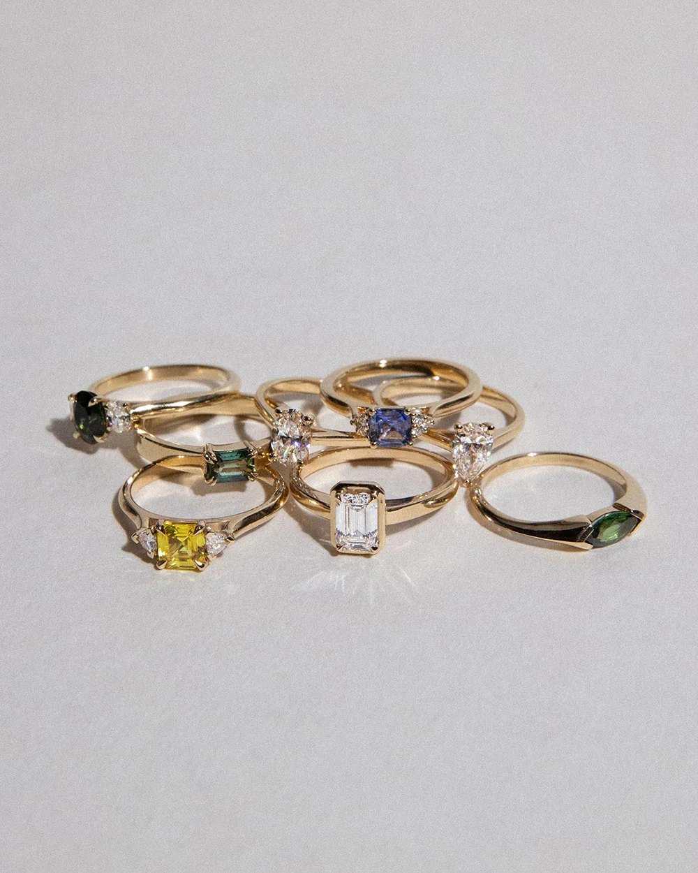 Fleur 0.58ct Sapphire Ring - Image 4