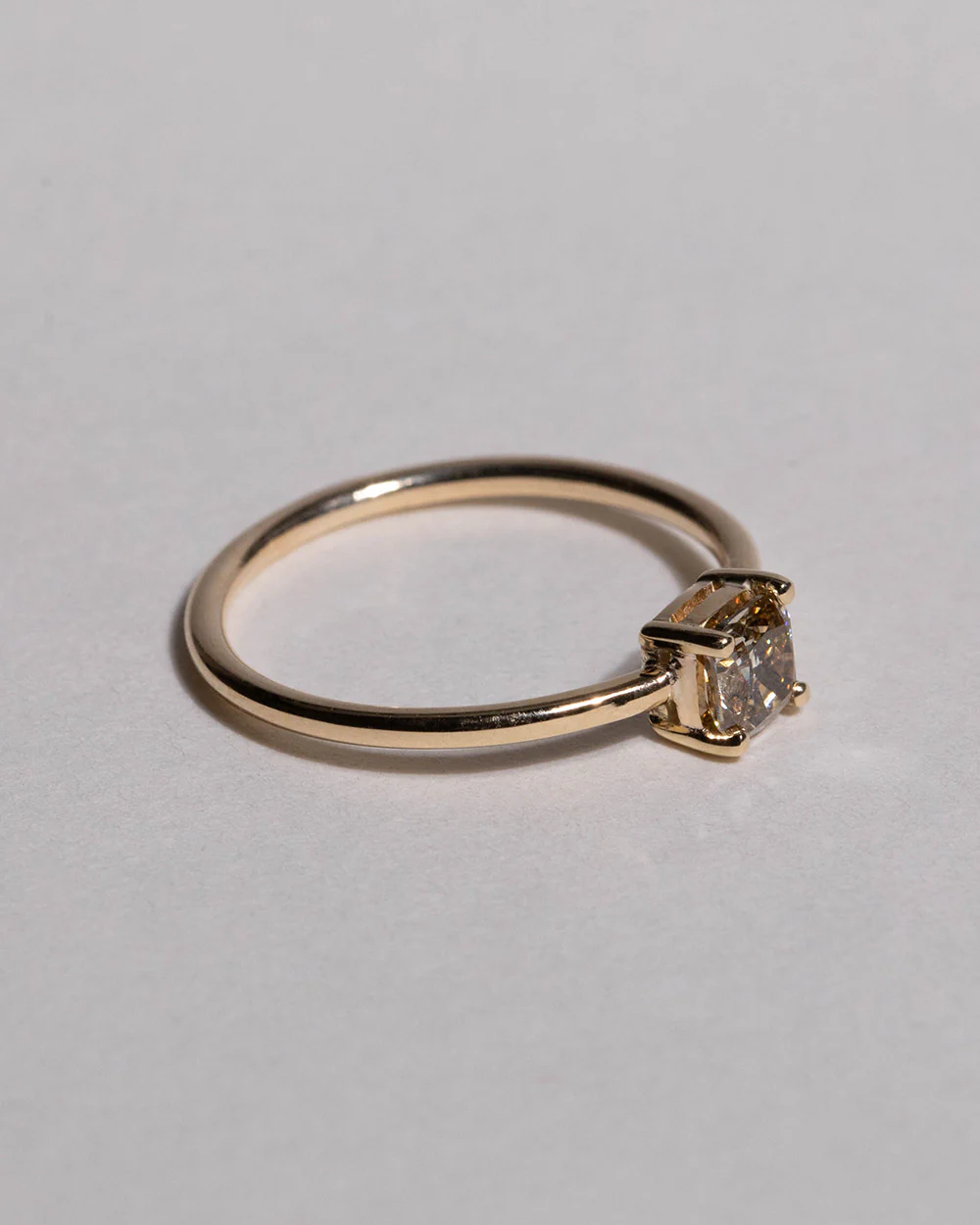 Jude 0.53ct Brown Diamond Ring - Image 5