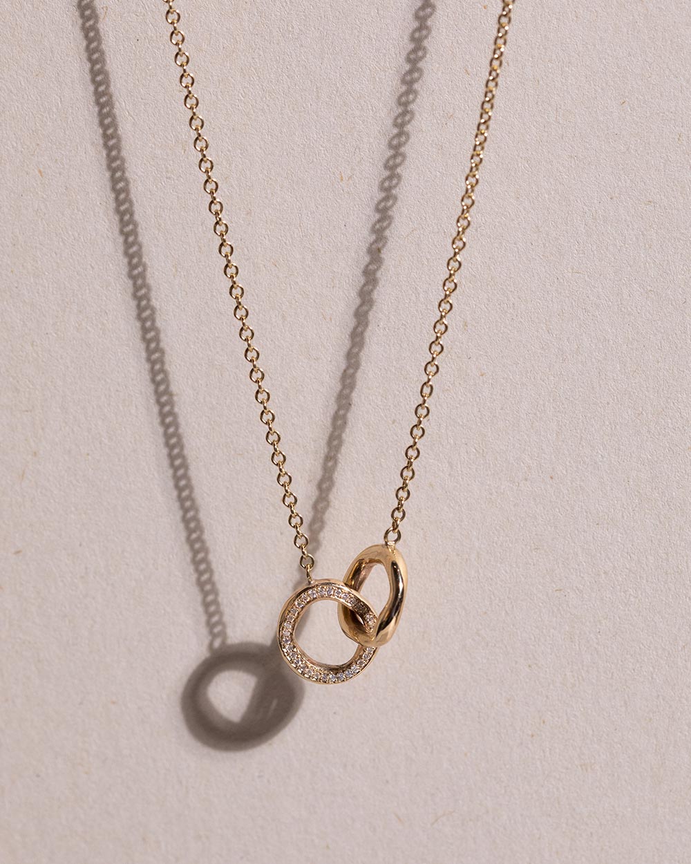 Helios Pavé Link Necklace - Image 4