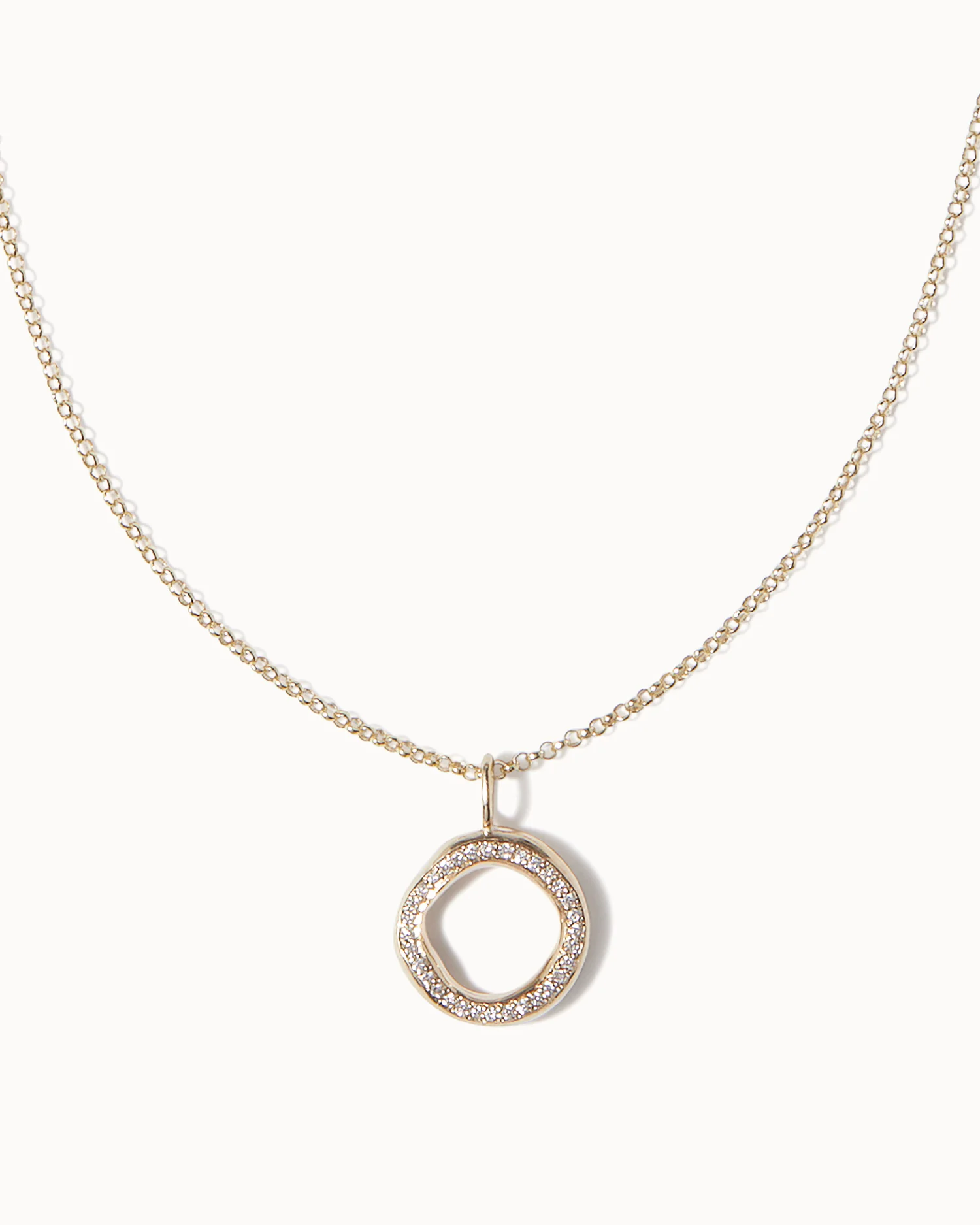 Helios Pavé Necklace - Image 5
