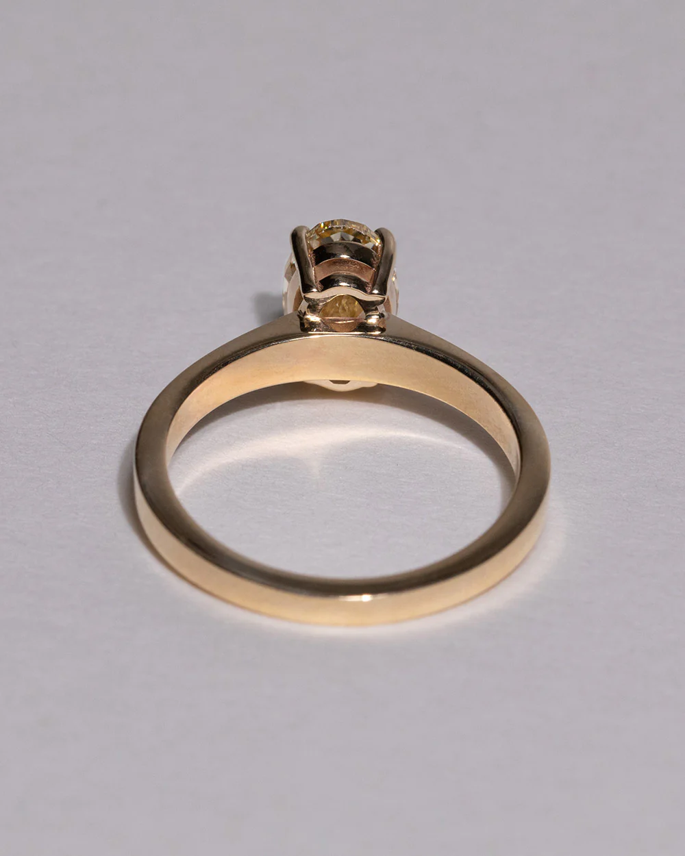 Mallory 1.59ct Lab Grown Yellow Diamond Ring - Image 7