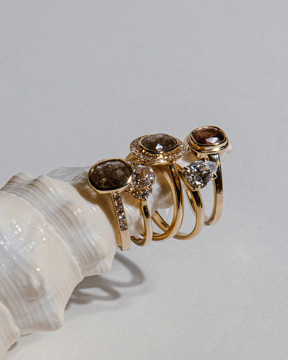 Naomi 1.2ct Grey Diamond Ring - Image 6