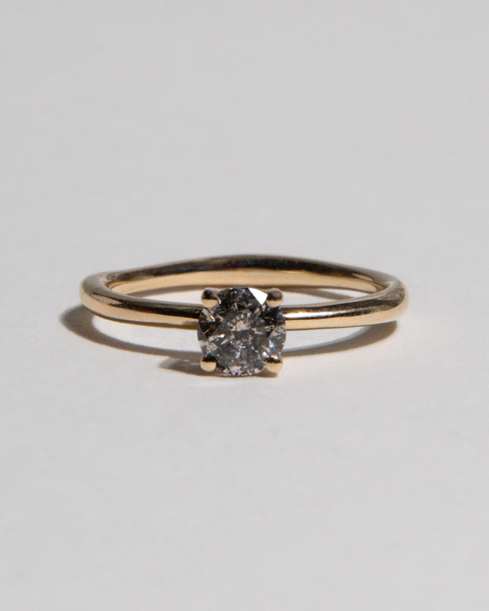 Olympia 0.63ct Grey Diamond Ring - Image 3