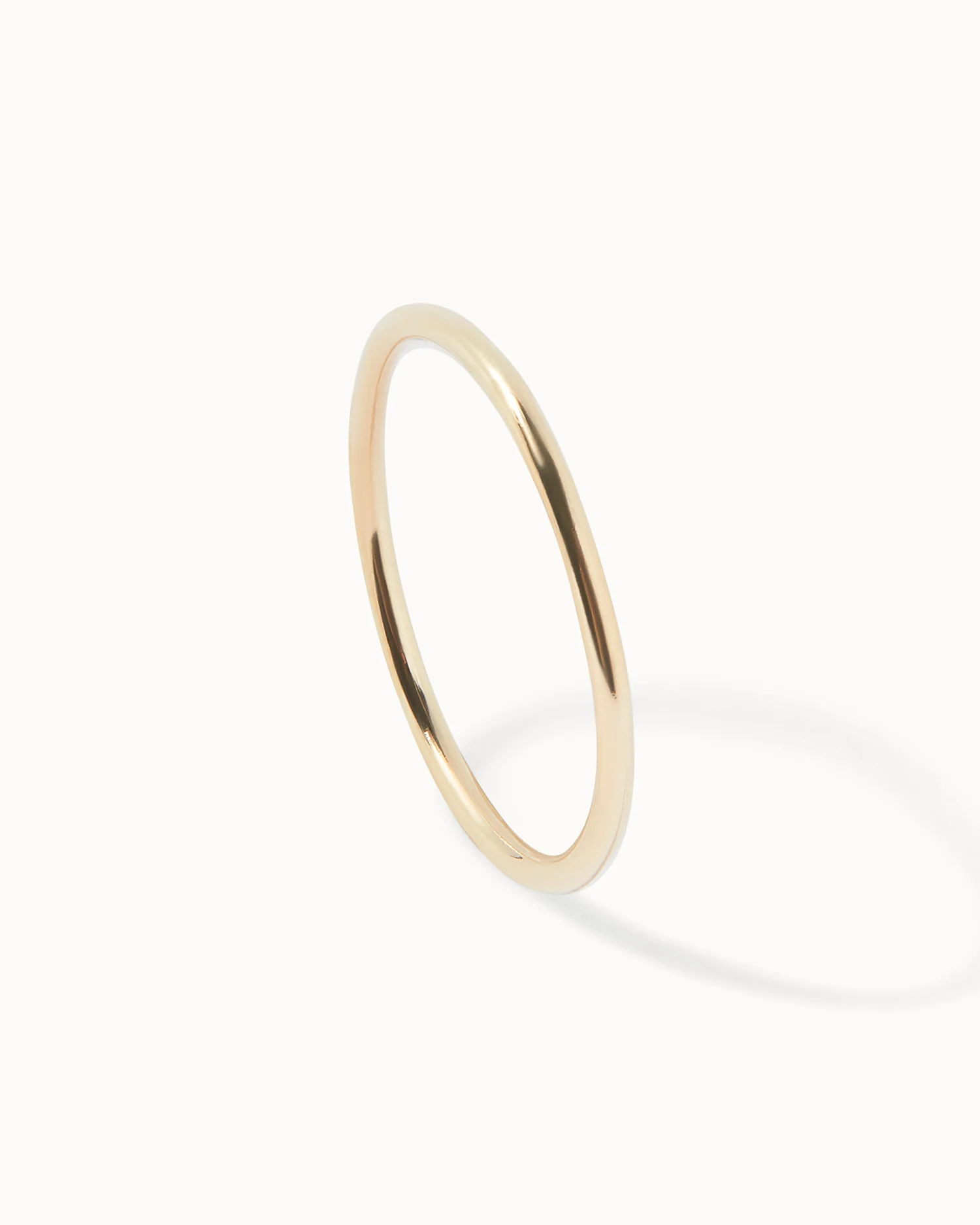 Solid Gold Thin Band - Image 3