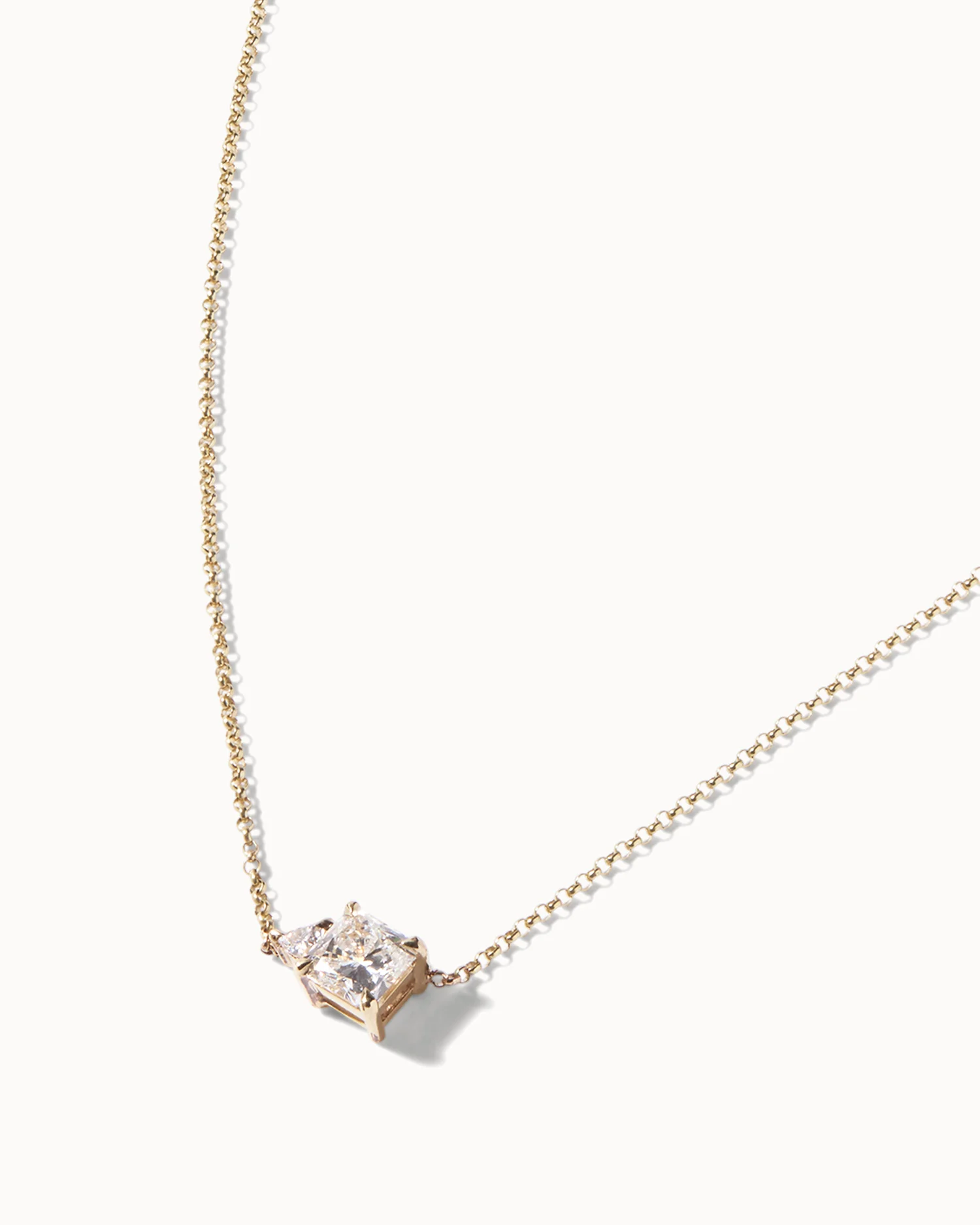 Adele 1.01ct Lab Grown Diamond Necklace - Image 4