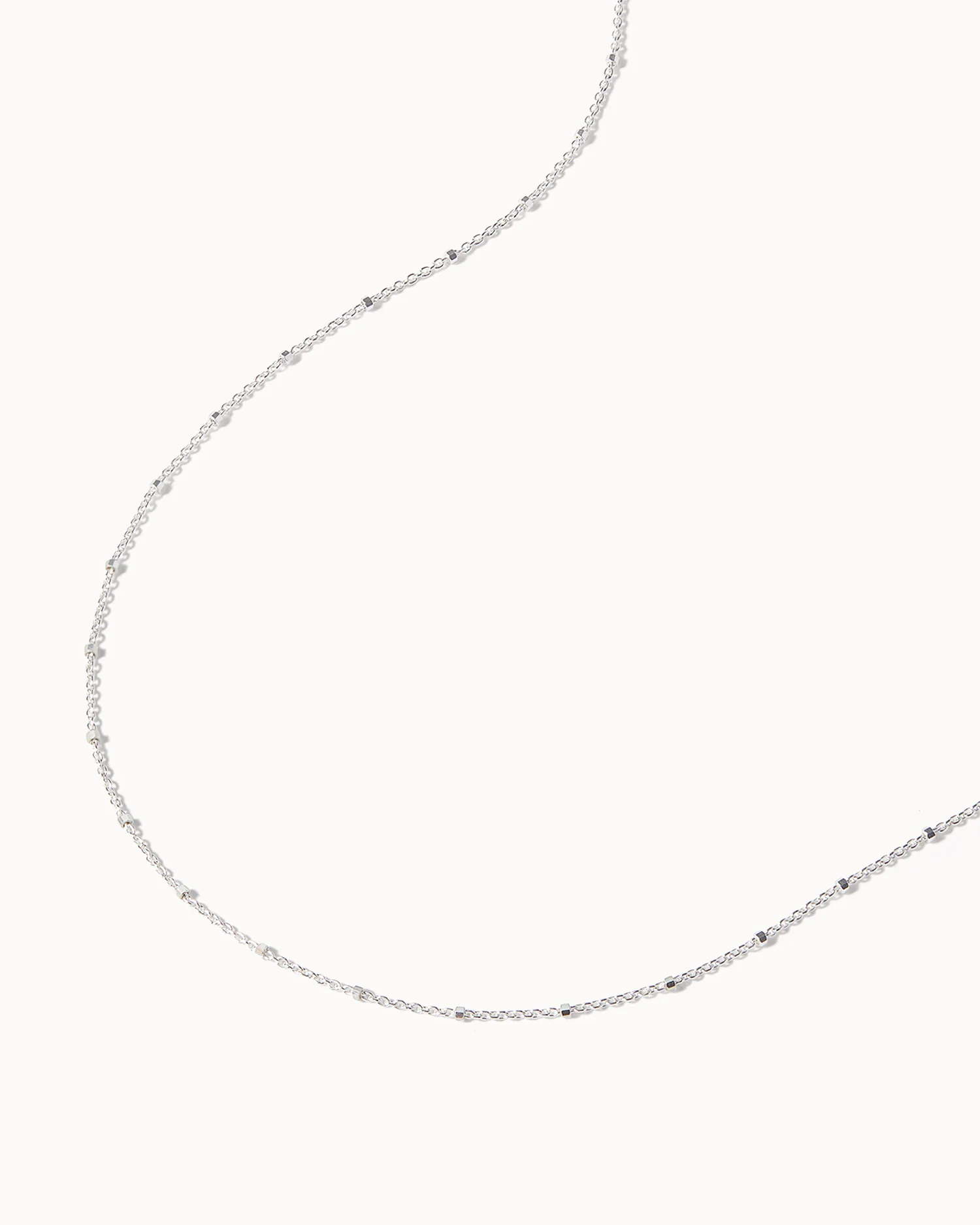Trace & Cube Chain Necklace - Image 3