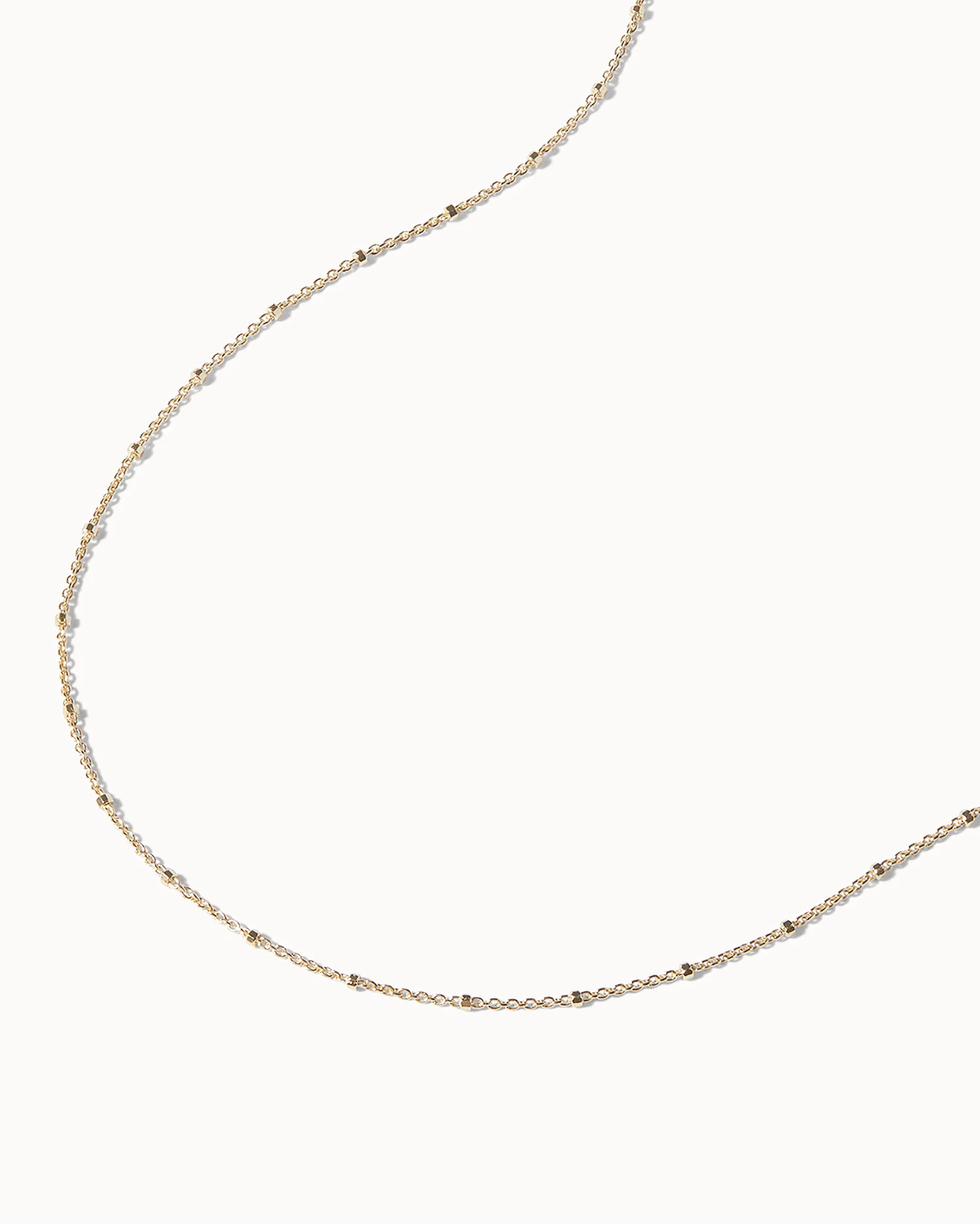 Trace & Cube Chain Necklace - Image 3